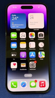 iPhone 14 Pro 128GB Purple, pěkný stav - 3