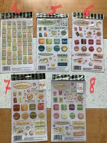 Nálepky 3, Craft, scrapbook - 3