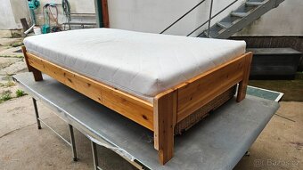 Postel 1,5 lůžka z masivu - 3