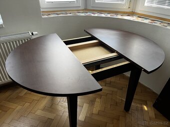 Stul rozkládací + 2х židle - 3