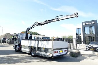 Volvo FL 240 - 4x2 – Valník + HR-Effer 75-2S – EURO 4 - 3