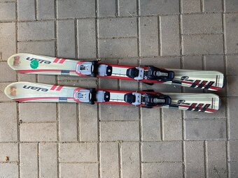 Lyže 100cm, lyžáky 20/20.5 247mm, vázání. Komplet - 3