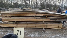 Střešní latě 6/4 kvalita "C" - výmět - 3