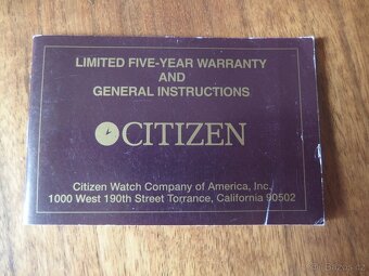 Prodám dámské hodinky zn. Citizen Stiletto - 3