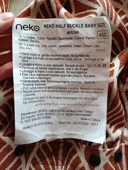 Nosítko Neko half buckle baby - 3