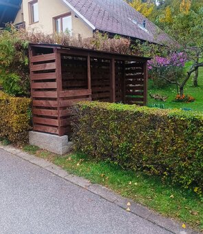 Přístřešek na dřevo - dřevník - 3