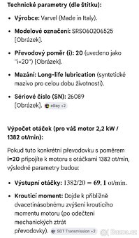 Motor s převodovkou - 3