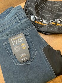 Kevlarové džíny na moto Trilobite - 3