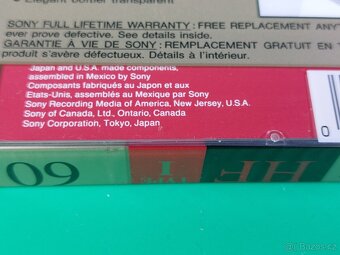 MC Audiokazeta Kazeta SONY HF 60 B nová zabalená - 3