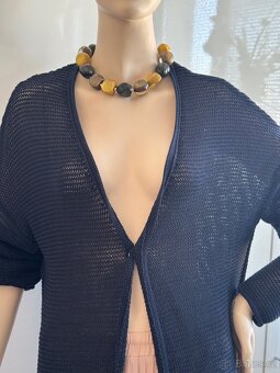 Modrý kardigan Hugo Boss vel 40 - 3