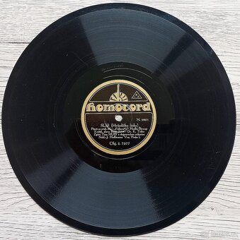 5 šelakových gramodesek z let 1930 – 1932, Československo 2 - 3