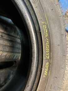 Téměř nové pneu 225/55 17” - 3