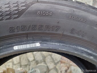 215/55/17 letni pneu BRIDGESTONE 215/55 R17 - 3