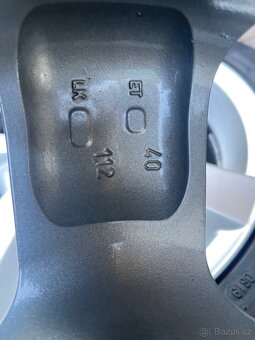 Alu 5x112 R17 letní pneumatiky 225/45/17 - 3