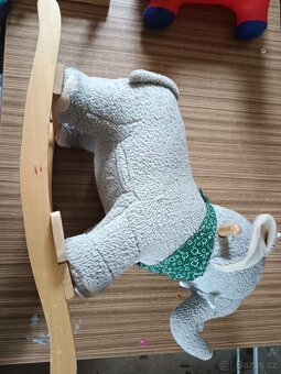 Hopsadlo, labyrint, houpací slon, puzzle - 3