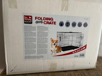 Klec skládací pro psa S 61 x 43 x 49 cm - 3