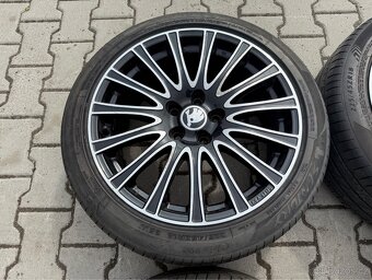4x al kola 5x112 18 + pneu letní 225/45 R18 - 3