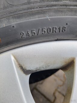 Prodám alu kola se zimními pneu r18 na bmw.. - 3