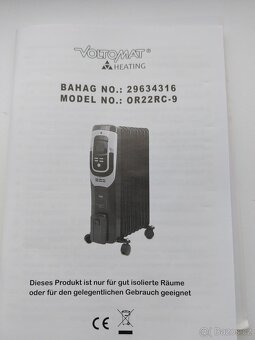 Prodám olejový radiátor - 3