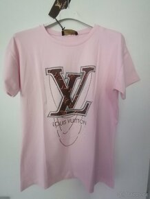 Růžové tričko LV Louis Vuiitton - 3