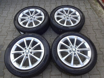 PĚKNÁ ZÁNOVNÍ ZIMNÍ OCTAVIA IV, SEAT LEON 17" 205/55R17 - 3