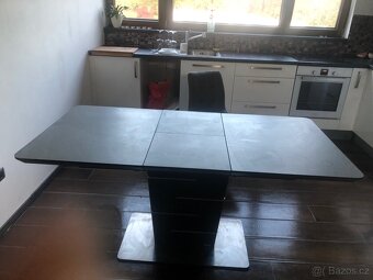 Rozkládací stůl Novel + 4 židle Xora - 3