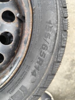 Zimní kola 155/65 r14 - 3