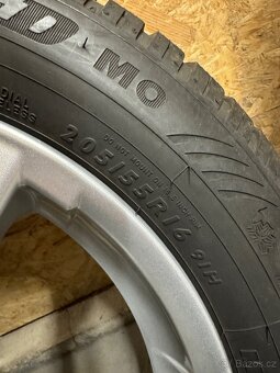 Alu kola CMS R16”, 5x112 + Dunlop Winter -205/55 R16 M+S - 3