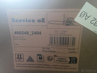 Benzínová řetězová pila PBKS 53 B3 - 3