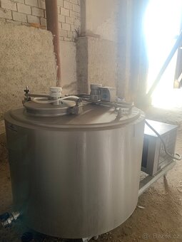 Chladící tank na mléko 800 l - 3