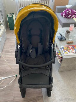 Dětský kočárek Bebetto žlutý - 3