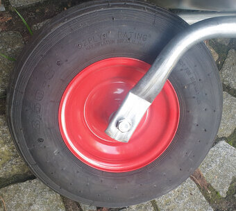 Kolečko zahradní,vzduch pneu,pozink korba,kvalita - 3