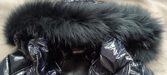 Dámská nová lesklá černá  zimní bunda PHILIPP PLEIN XL - 3