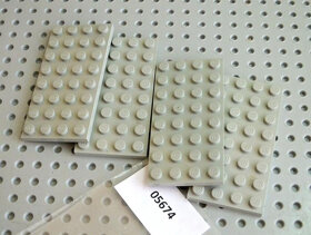 Lego různé kostičky atyp , s potisky -  prostě vše .. - 3