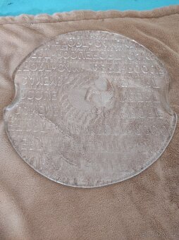 Skleněný servírovací talíř - 3