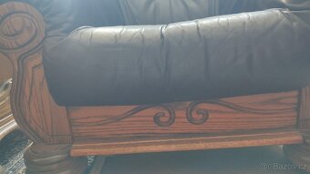 Kožená sedací souprava 3+2+1 - 3