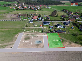 Prodej pozemku k bydlení, 1399 m², Hřibiny-Ledská - 3