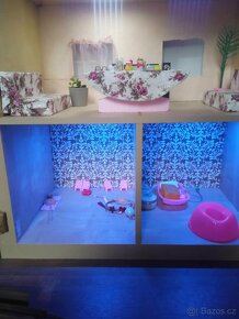 Osvětlený domeček pro barbie - 3