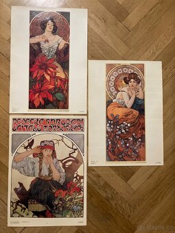 Plakáty - tisky Alfons Mucha 12 ks - 3