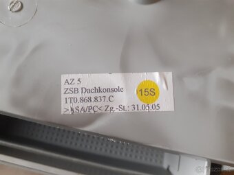 příhrádka 1T0 868 837C - 3