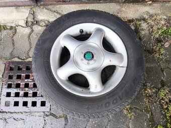 Litá kola na Felicii – letní pneu 165/70 R13 - 3