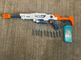 Nerf x-shot vigilante + x-shot max attack ZDARMA - 3
