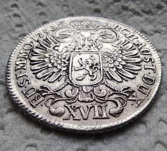 Stříbrná mince MARIE TEREZIE XVII. KREJCAR - 3
