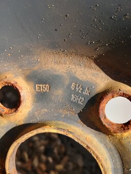 Plechové auto disky, kola na Touran, Škoda, VW E50 6,5 - 3