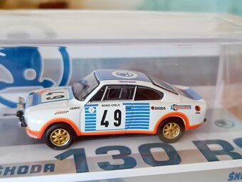 Škoda 130 RS rally Monte Carlo 1977 - model, nový - 3