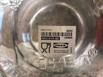 Skleněné dózy IKEA Vardagen - 3
