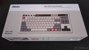 Klávesnice k PC - 8BitDo Retro Mechanical Keyboard - 3