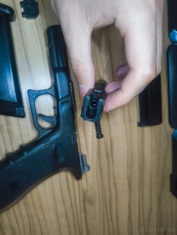 Glock 17 ASG, ABS + kov (na diely) - 3