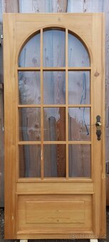 Dřevěné 80 interiérové dveře - L+P - 3