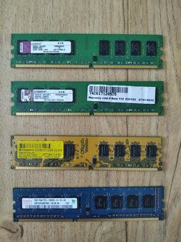 Paměti RAM DDR2 / DDR3 - 3